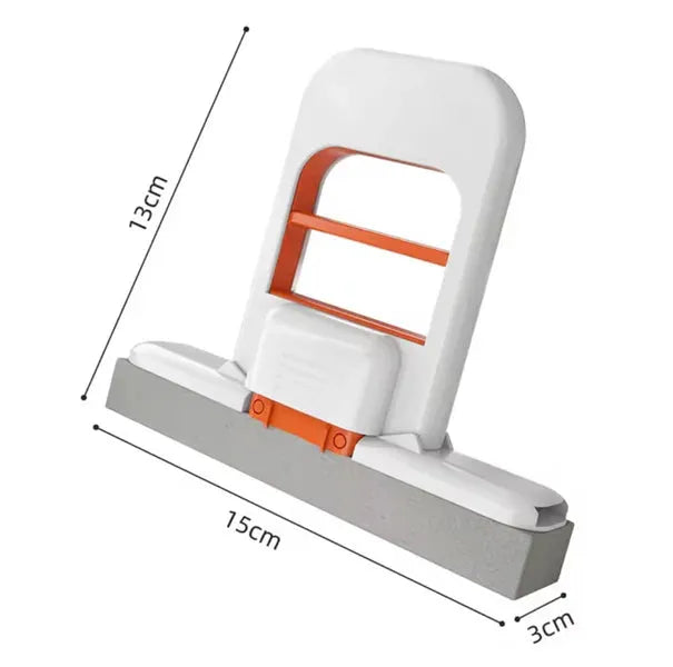Mini Mop with Water Absorbent Sponge – White 24.8x15cm